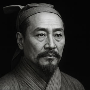 Retrato de Sun Tzu